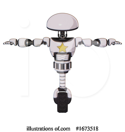 Royalty-Free (RF) Robot Clipart Illustration by Leo Blanchette - Stock Sample #1673518