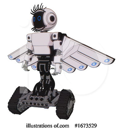 Royalty-Free (RF) Robot Clipart Illustration by Leo Blanchette - Stock Sample #1673529
