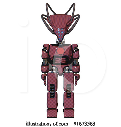 Royalty-Free (RF) Robot Clipart Illustration by Leo Blanchette - Stock Sample #1673563