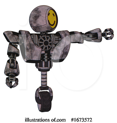 Royalty-Free (RF) Robot Clipart Illustration by Leo Blanchette - Stock Sample #1673572