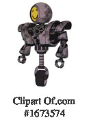 Robot Clipart #1673574 by Leo Blanchette
