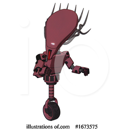 Royalty-Free (RF) Robot Clipart Illustration by Leo Blanchette - Stock Sample #1673575