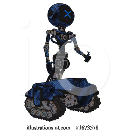 Royalty-Free (RF) Robot Clipart Illustration by Leo Blanchette - Stock Sample #1673578