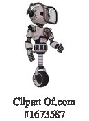 Robot Clipart #1673587 by Leo Blanchette