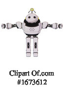 Robot Clipart #1673612 by Leo Blanchette