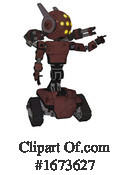 Robot Clipart #1673627 by Leo Blanchette