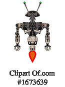 Robot Clipart #1673639 by Leo Blanchette