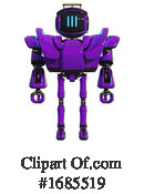 Robot Clipart #1685519 by Leo Blanchette