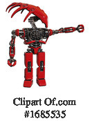 Robot Clipart #1685535 by Leo Blanchette