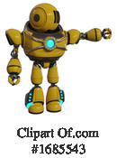 Robot Clipart #1685543 by Leo Blanchette