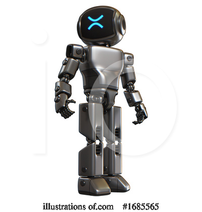 Royalty-Free (RF) Robot Clipart Illustration by Leo Blanchette - Stock Sample #1685565