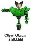 Robot Clipart #1685566 by Leo Blanchette