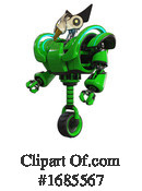 Robot Clipart #1685567 by Leo Blanchette
