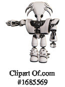 Robot Clipart #1685569 by Leo Blanchette