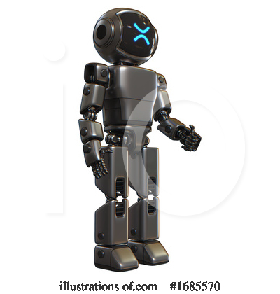 Royalty-Free (RF) Robot Clipart Illustration by Leo Blanchette - Stock Sample #1685570