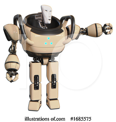 Royalty-Free (RF) Robot Clipart Illustration by Leo Blanchette - Stock Sample #1685575