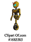 Robot Clipart #1685585 by Leo Blanchette