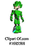 Robot Clipart #1685588 by Leo Blanchette