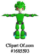 Robot Clipart #1685593 by Leo Blanchette