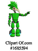 Robot Clipart #1685594 by Leo Blanchette