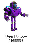 Robot Clipart #1685598 by Leo Blanchette