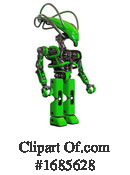 Robot Clipart #1685628 by Leo Blanchette