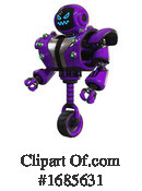 Robot Clipart #1685631 by Leo Blanchette