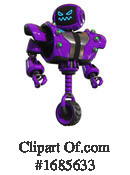 Robot Clipart #1685633 by Leo Blanchette