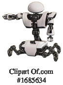 Robot Clipart #1685634 by Leo Blanchette