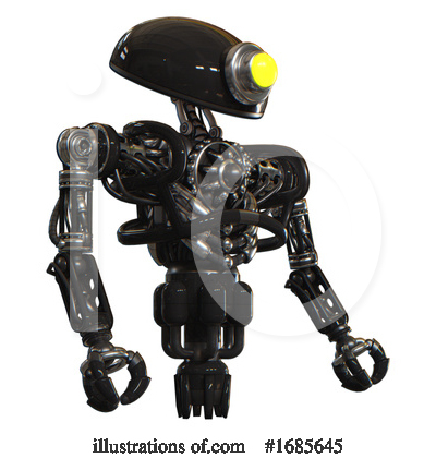 Royalty-Free (RF) Robot Clipart Illustration by Leo Blanchette - Stock Sample #1685645