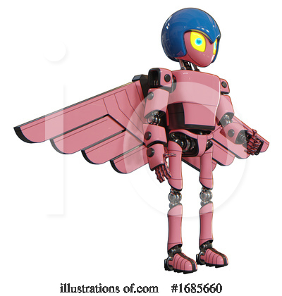 Royalty-Free (RF) Robot Clipart Illustration by Leo Blanchette - Stock Sample #1685660