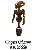 Robot Clipart #1685669 by Leo Blanchette