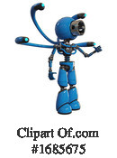 Robot Clipart #1685675 by Leo Blanchette
