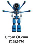 Robot Clipart #1685676 by Leo Blanchette