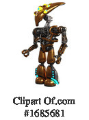 Robot Clipart #1685681 by Leo Blanchette