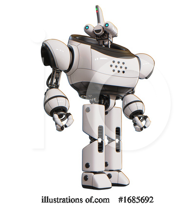 Royalty-Free (RF) Robot Clipart Illustration by Leo Blanchette - Stock Sample #1685692