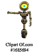 Robot Clipart #1685694 by Leo Blanchette