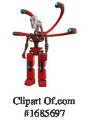 Robot Clipart #1685697 by Leo Blanchette
