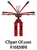 Robot Clipart #1685698 by Leo Blanchette