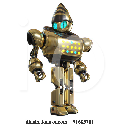 Royalty-Free (RF) Robot Clipart Illustration by Leo Blanchette - Stock Sample #1685701