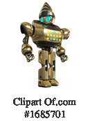 Robot Clipart #1685701 by Leo Blanchette