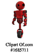 Robot Clipart #1685711 by Leo Blanchette