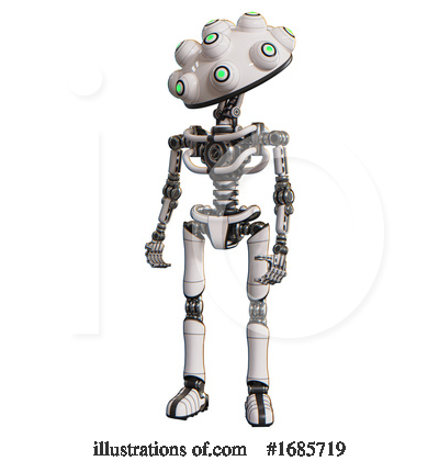 Royalty-Free (RF) Robot Clipart Illustration by Leo Blanchette - Stock Sample #1685719