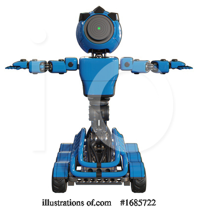 Royalty-Free (RF) Robot Clipart Illustration by Leo Blanchette - Stock Sample #1685722