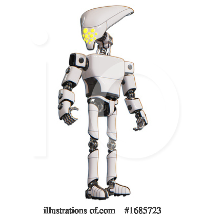 Royalty-Free (RF) Robot Clipart Illustration by Leo Blanchette - Stock Sample #1685723
