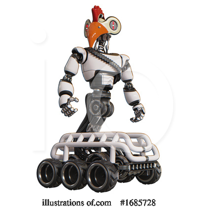 Royalty-Free (RF) Robot Clipart Illustration by Leo Blanchette - Stock Sample #1685728