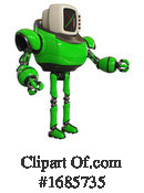 Robot Clipart #1685735 by Leo Blanchette