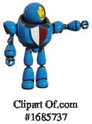 Robot Clipart #1685737 by Leo Blanchette