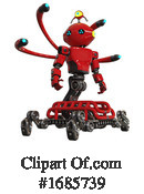 Robot Clipart #1685739 by Leo Blanchette