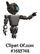 Robot Clipart #1685748 by Leo Blanchette